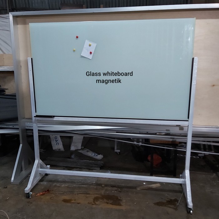 

glass whiteard 90 x 180 cm - magnet