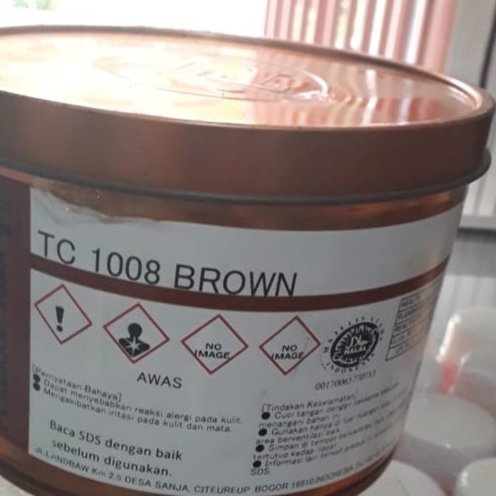 

Tinta offset Brown cemani toka