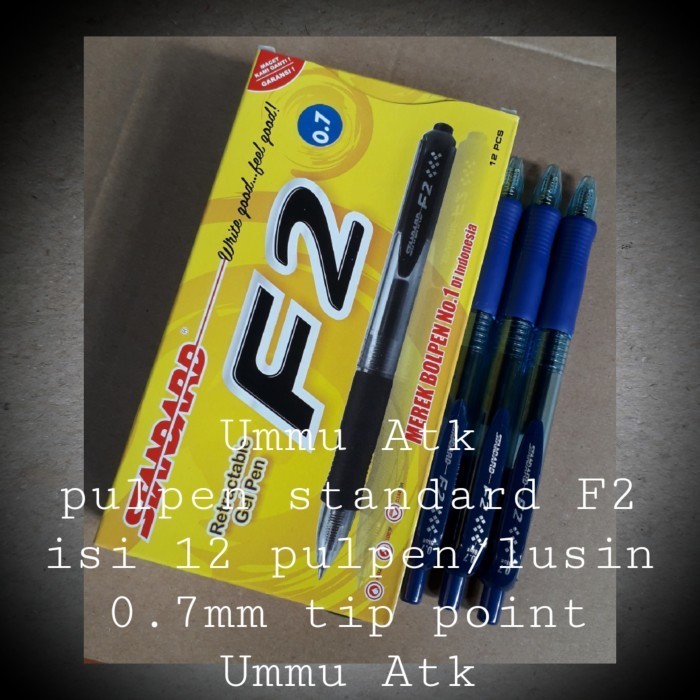 

pulpen standard F2 12 pulpen 0.7mm
