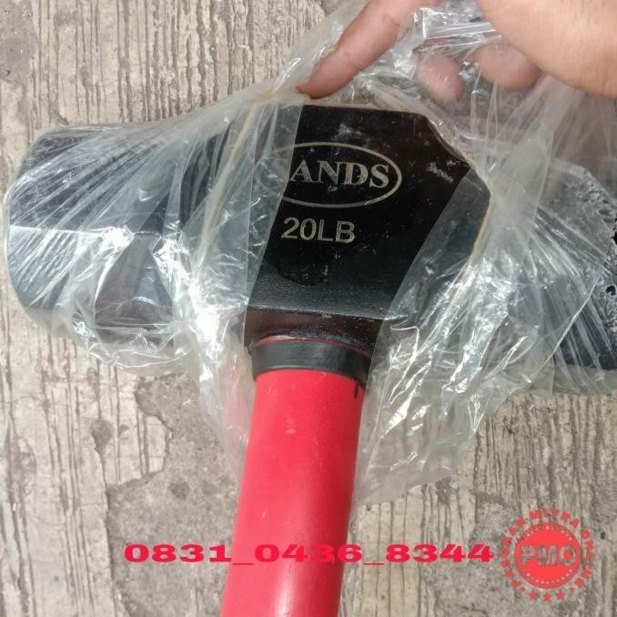 Palu Godam/Palu Bodem 10 Kg Palu Batu 10 Kg/20Lb Sledge Hammer (P
