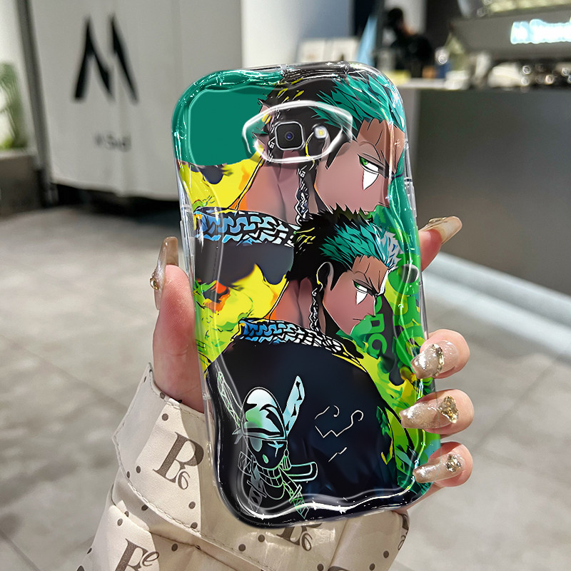 Casing Hp Untuk Samsung Galaxy J7 Prime J2 Prime J7 Prime 2 Case HP Pola Anime Luffy Kesing Cesing S