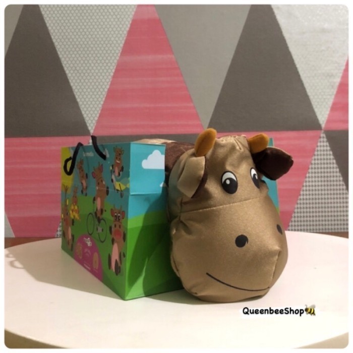 Um Stok Terbatas Boneka Bantal Leher Moopi Sapi 2In1 Reversible Kode 1035