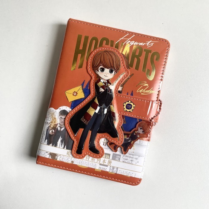 

Doff Buku Catatan Peta Kter Harry Ron Hermione Luna Unik