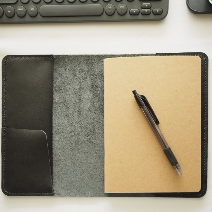 

Cover ok a5 - leather cover ok A5 - sampul buku a5 kulit