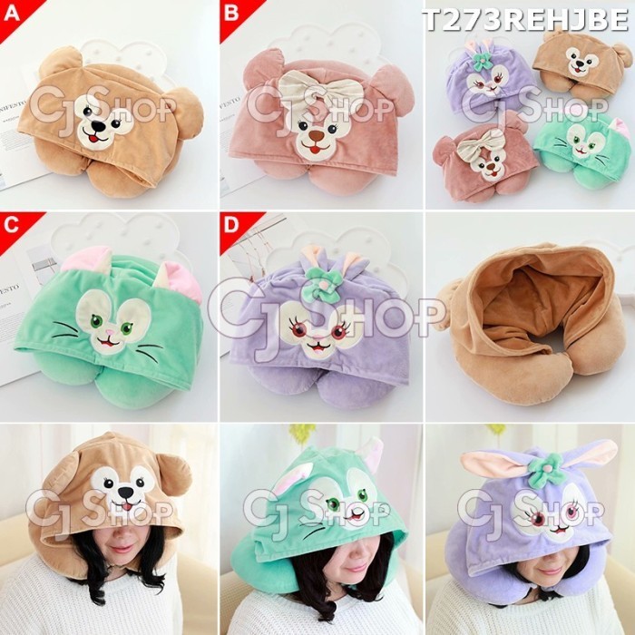 Um Bantal Leher Hoodie Disney Duffy Shellie Gelatoni Stella T273