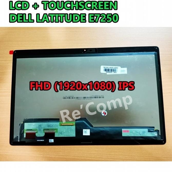 LCD + TOUCHSCREEN FOR DELL LATITUDE E7250 READY STOCK