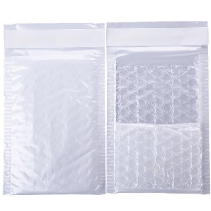 

AMPLOP BUBBLE WRAP PUTIH 15X21 - AMPLOP PACKING D52