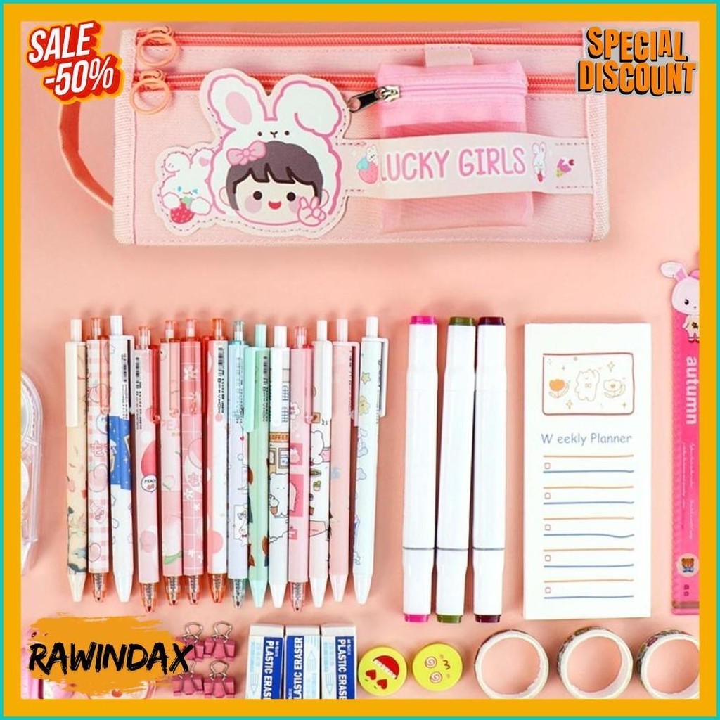 

Txs16 Korean Pen Pencil Case Lucky Girls Kotak Tempat Pensil Box Ktm (Lagi Diskon)