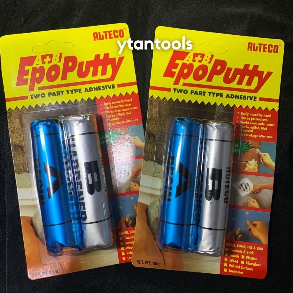 

Diskon Lem Epo Putty Alteco / Lem Porting Tahan Panas / Epo Putty / Lem Serbaguna 100 Gram Sale