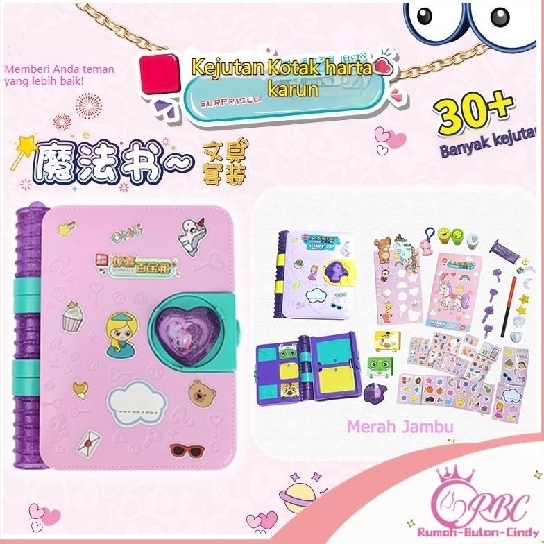 

Premium Penjual LokalGirls' Castle Magic Notebook Toys 5 Kejutan Membuka Kotak Harta Karun Musik Untuk Hadiah Ulang Tahun Promo