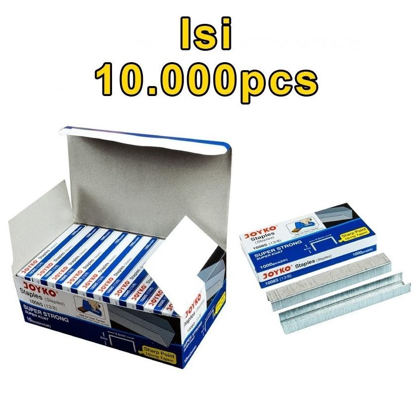 

Murah 10Kotak Isi Staples Ukuran 13/8 Isi Staples Tembak | Isi Gun Tacker | Refill | Stepler Tembak | Stepler Gun | Stapler Tembak | Stapler Gun Cod