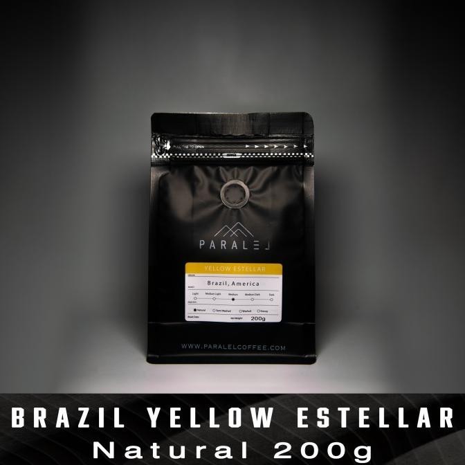 

Yellow Estellar Brazil Arabica Cattura 200G Biji Kopi Coffee Beans