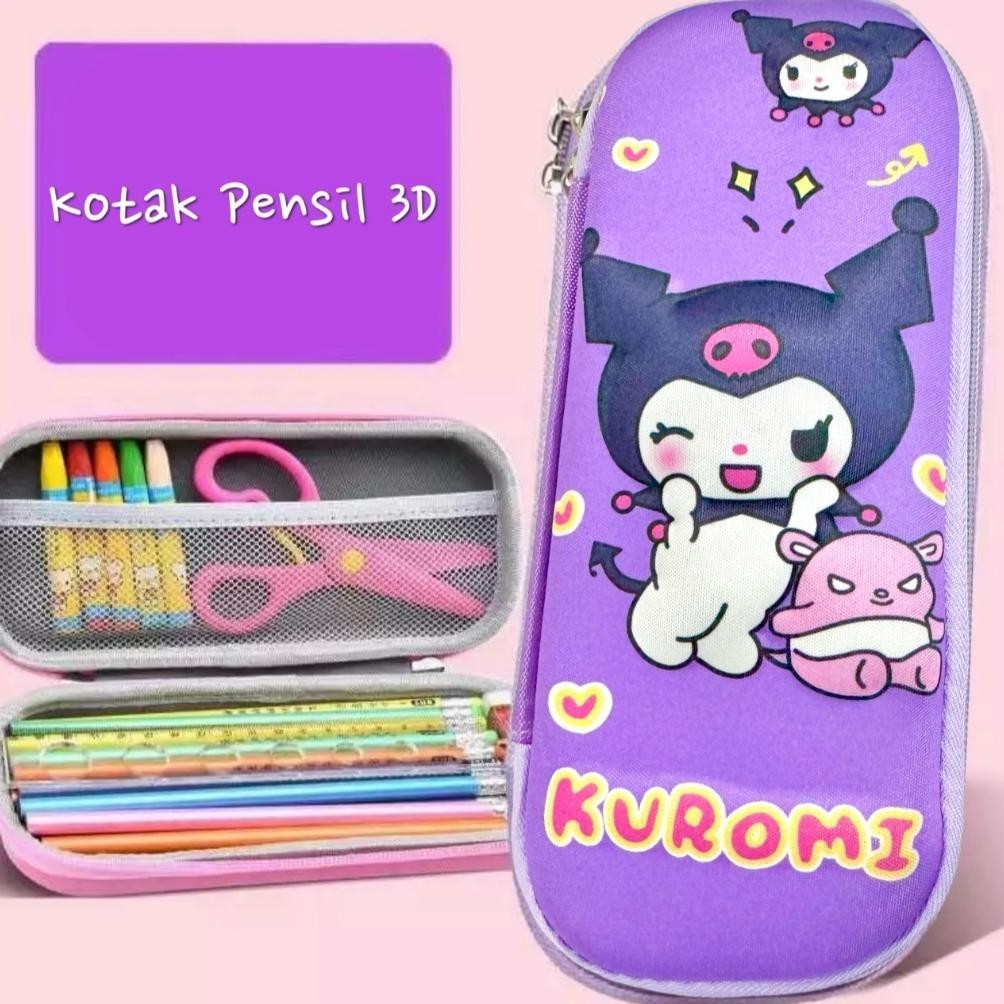 

Kotak Pensil 3D Tempat Pensil 3D Gambar Lucu Timbul Anti Air Waterproof Unicorn Elsa Frozen Dino (Lagi Viral)