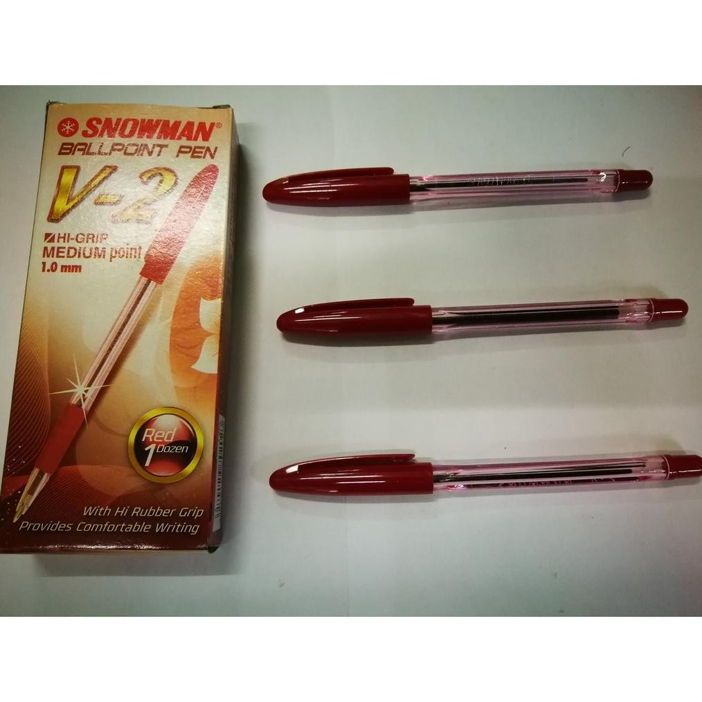 

(12Pcs) Pen / Pulpen / Ballpoint Snowman V2 (Lagi Diskon)