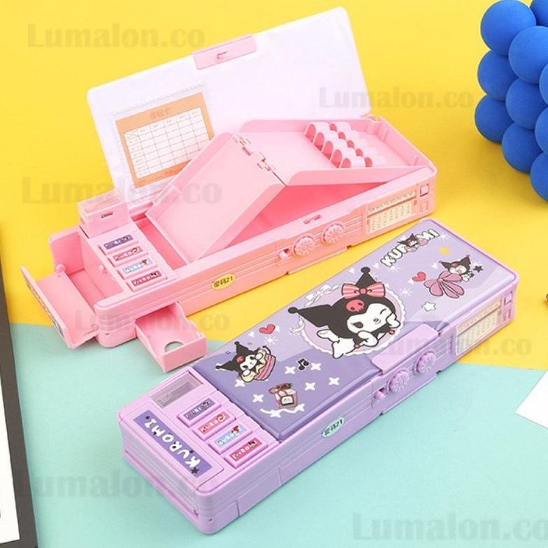 

Password Kuromi Sandi Kotak Pensil Tempat Pensil Boneka Lucu Berkapasitas Besar Tempat Pensil Lapis Ganda Multifungsi Rautan Pensil Tempat Pensil Berkapasitas Besar