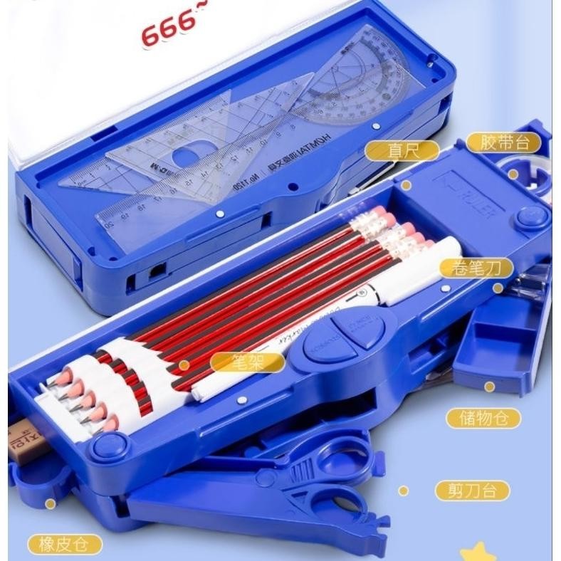 

Kotak Pensil Anak Laki Laki Kode Sandi Pencil Case Tempat Pensil Transformer Password