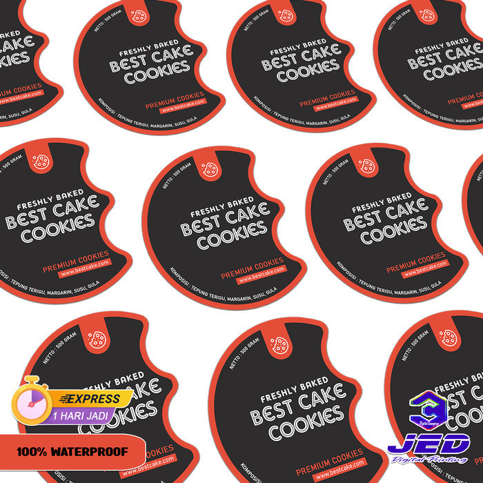 

Cetak Sticker kemasan Vinyl