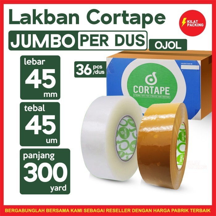 

Lakban 45mm x 300 Meter - LAKBAN 2 inch DUS-OJOL