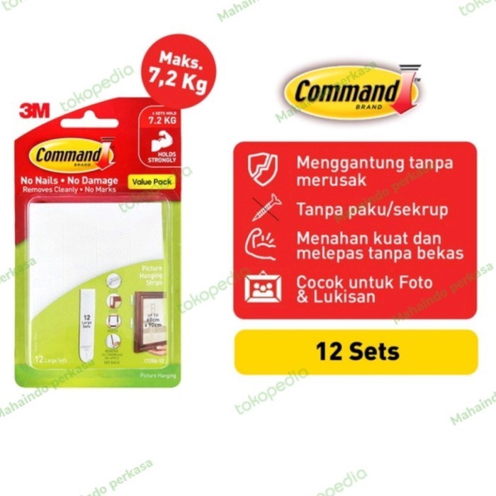 

Command 3 M Perekat Lukisan/Foto Value Pack Besar 17206-12