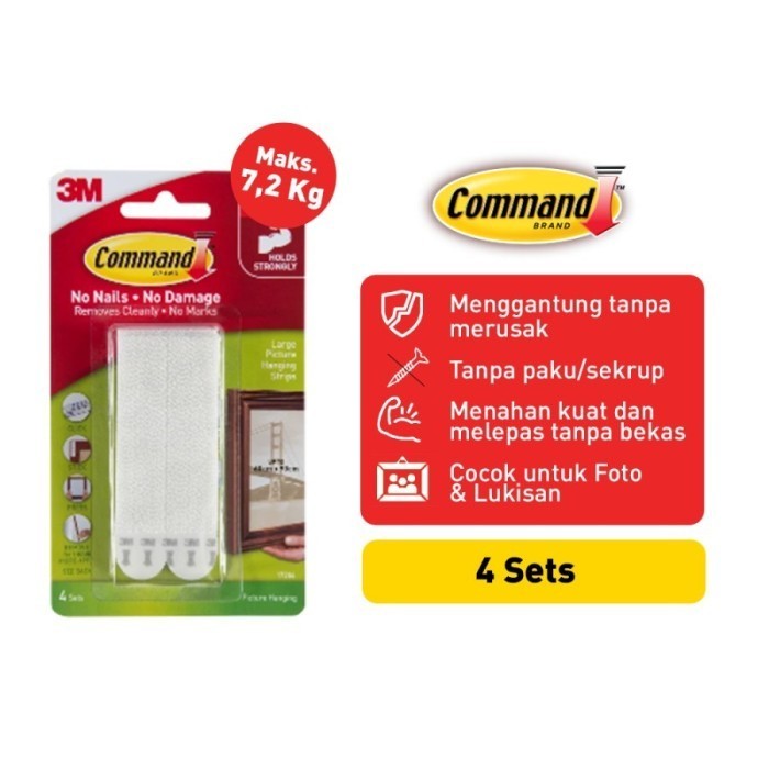 

Large Picture Hanging Strips 3M Command 17206