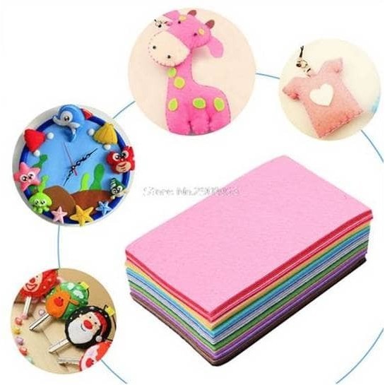 

Felt Warna Campur 10X15cm 40pcs
