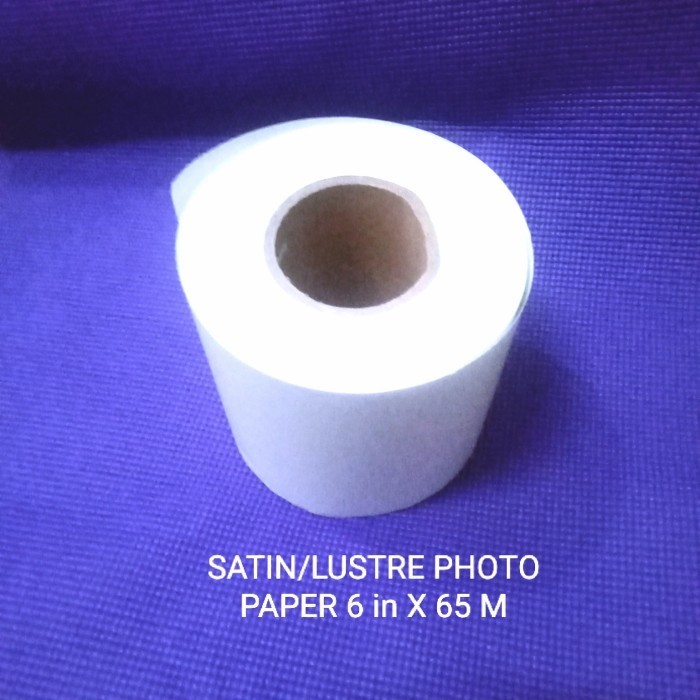 

6 in X 65 M 240 gram Lustre Photo Paper U/ D700/ D 830 printer