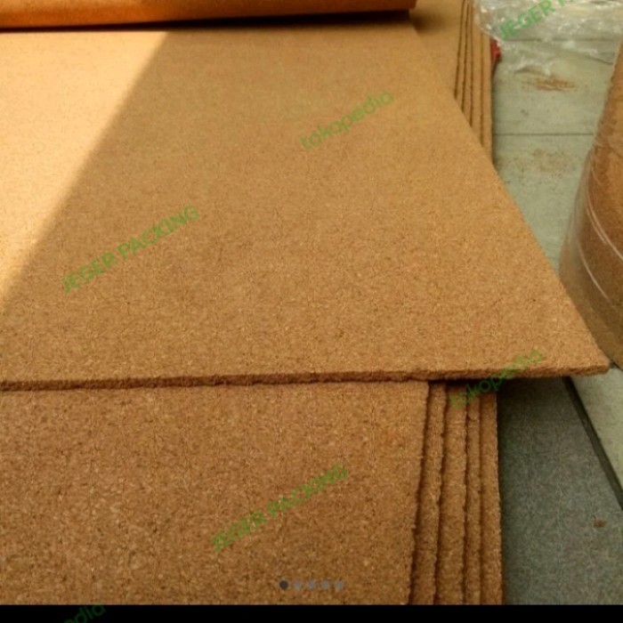 

gabus patah/gabus cork sheet 8mm lembaran