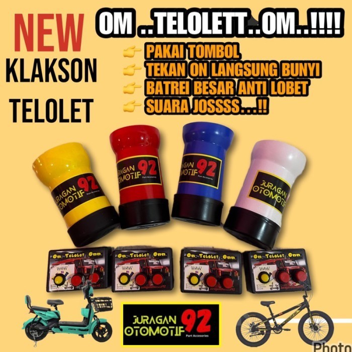 Klakson Telolet Sepeda / Basuri Sepeda / Klakson Telolet