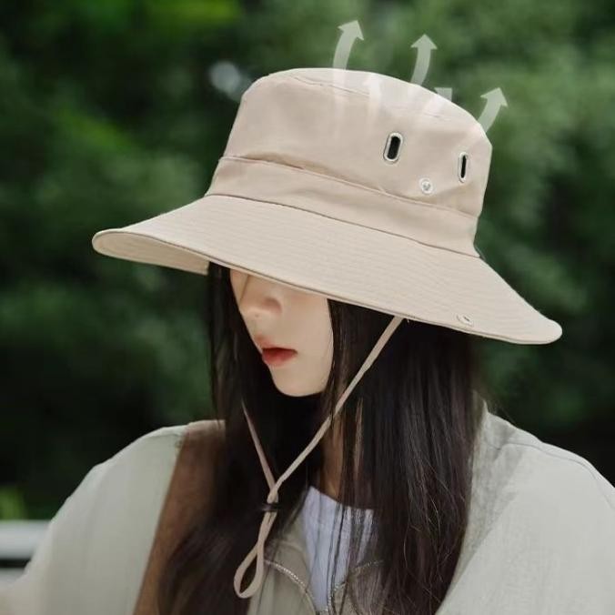 Topi Bucket Tali Wanita dan Pria Dewasa Import Quality