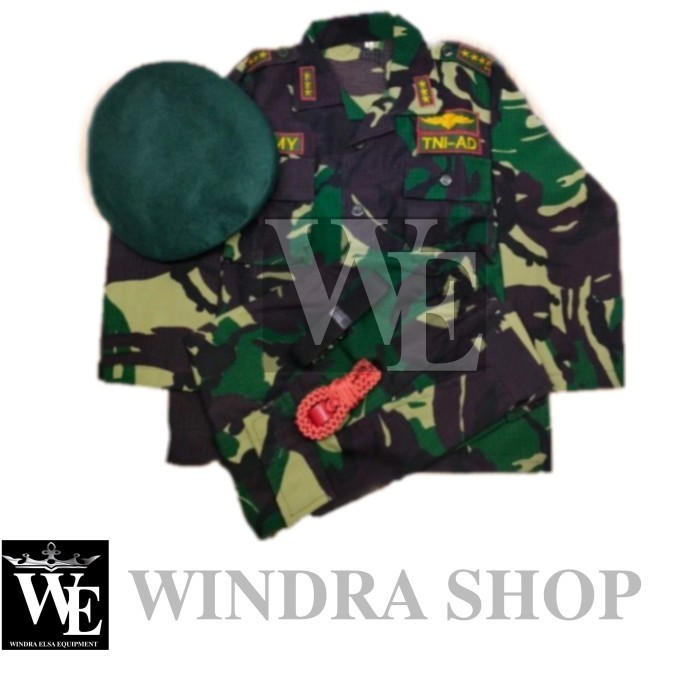 Baju Profesi Anak Tni Kumplit Baju Tni Anak Tk Baju Anak Tni Murah
