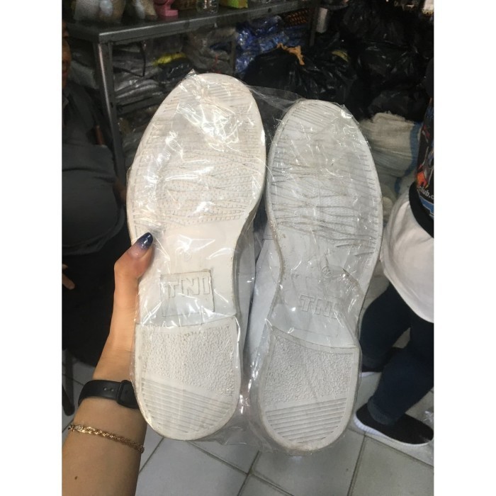 Sepatu Pdh Putih Sepatu Paskibra Sepatu Pantopel Pria Putih