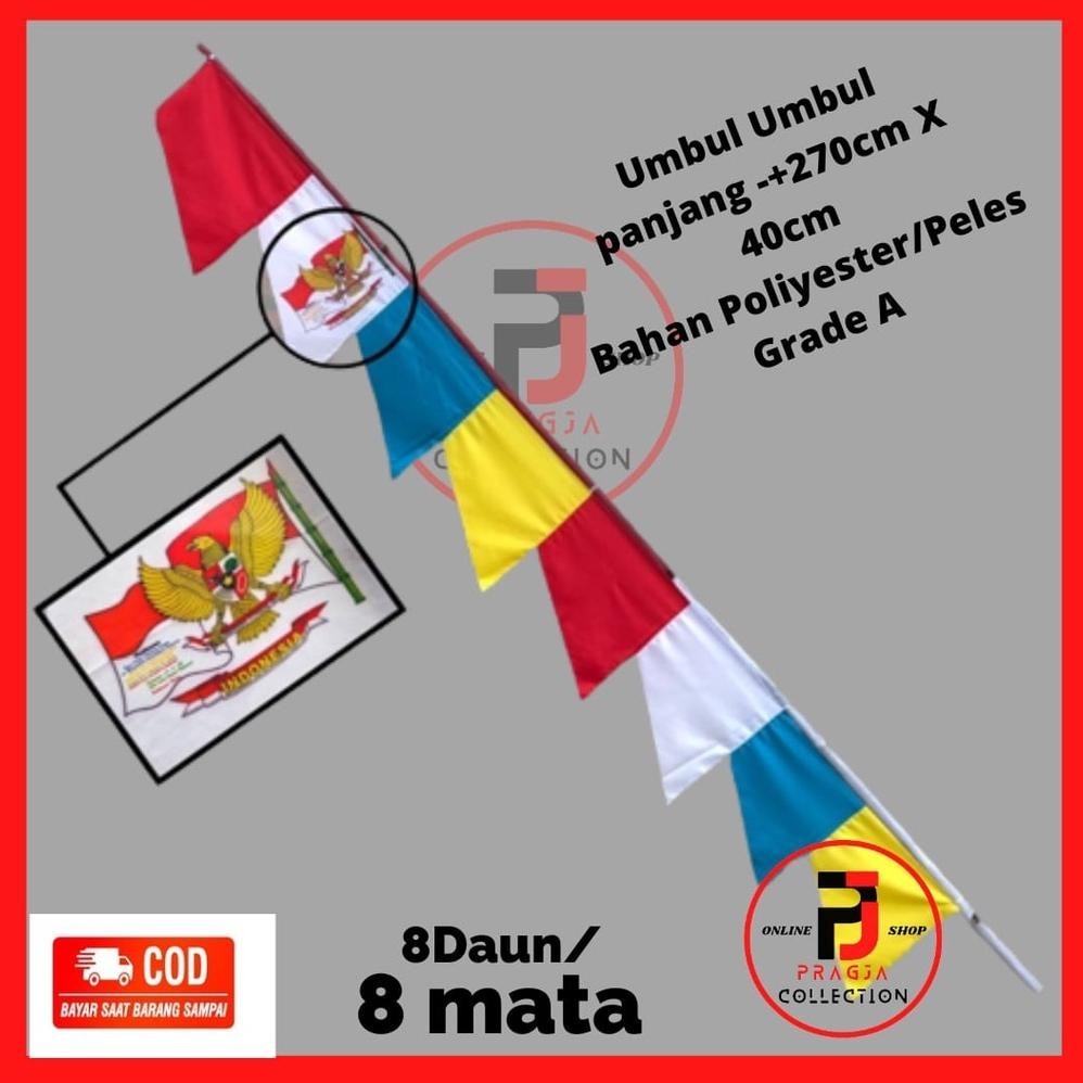 UMBUL UMBUL WARNA WARNI BENDERA PALESTINA BENDERA MERAH PUTIH GRATIS ONGKIR