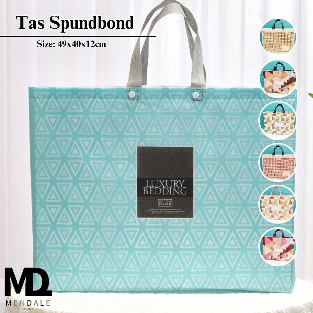 

Tas Belanja Spunbond Kain Motif Premium Jumbo Uk 49*40*12Cm B Gratis Ongkir