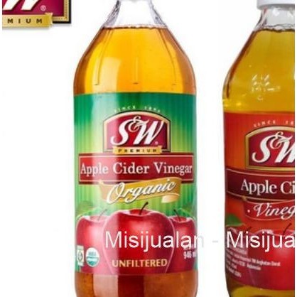 

Sw Cider Vinegar Organic S&W Cuka Apel Organik 473 Ml