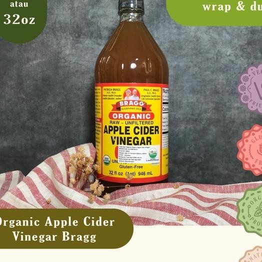 

Bragg Cider Vinegar / Cuka Apel 946 Ml / 32 Oz