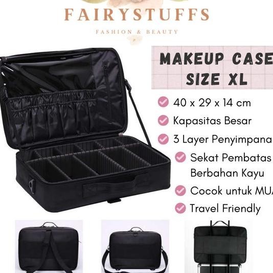 Koper Makeup Mua Makeup Case Beauty Case Organizer Tas Koper Kosmetik
