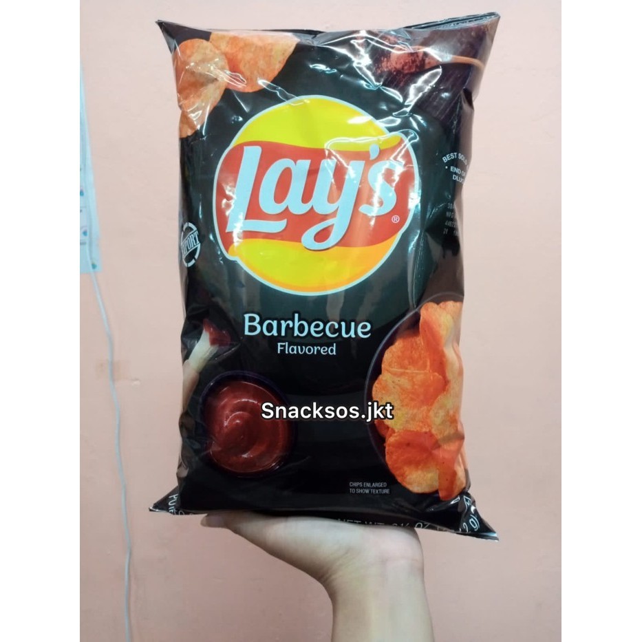 

TERPERCAYA LAYS POTATO CHIPS CLASSIC / BARBECUE / SALT AND VINEGAR- USA LAYS