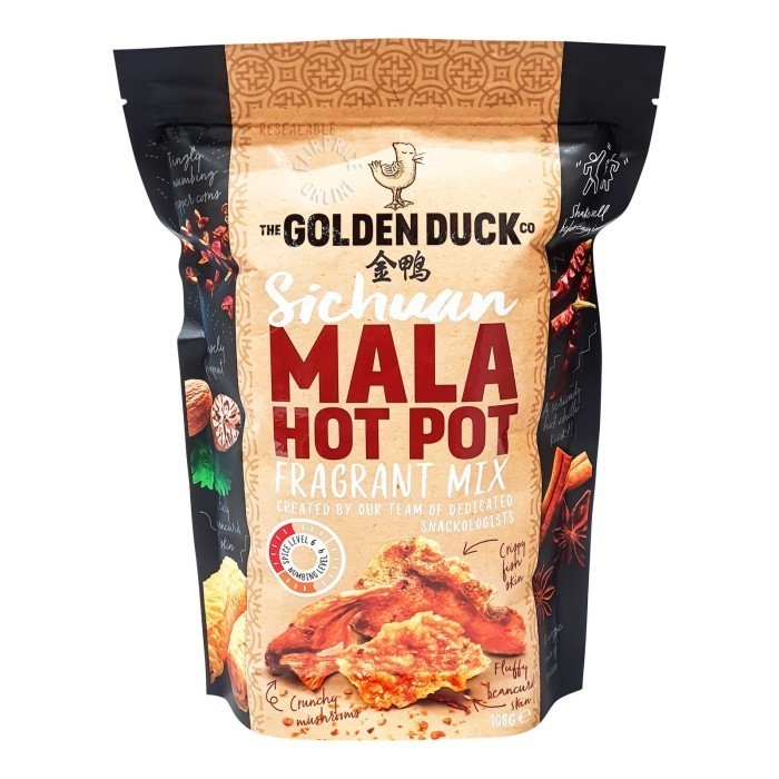 

LIMITED EDITION THE GOLDEN DUCK CHIPS 5 FLAVOUR SNACK IMPORT