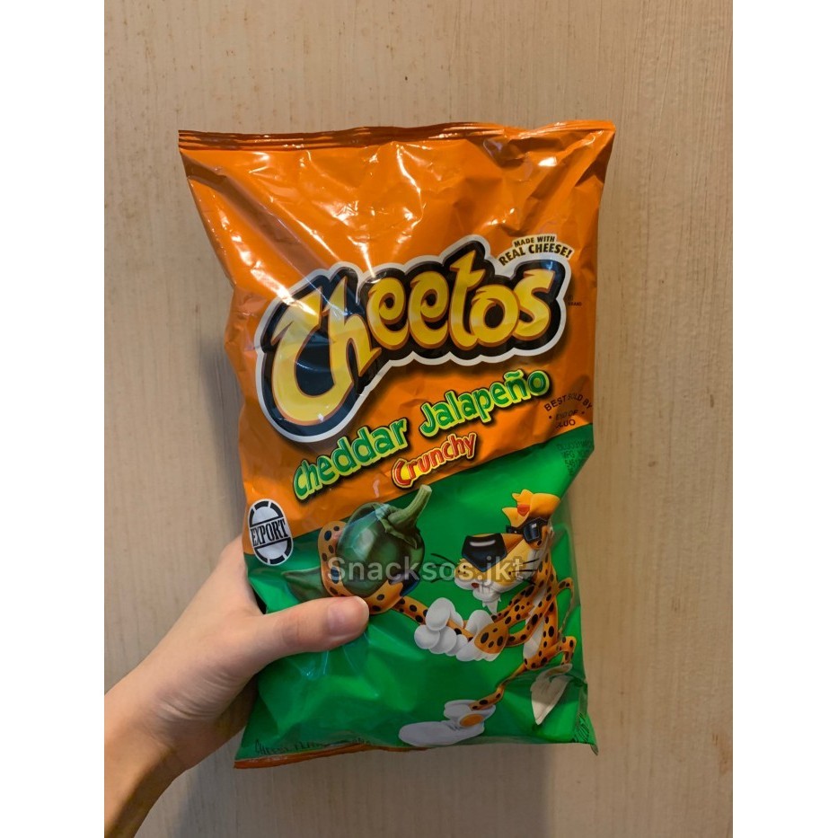 

OBRAL Cheetos Frito Lays Crunchy Cheese / Flamin Hot / Cheddar Jalapeno USA