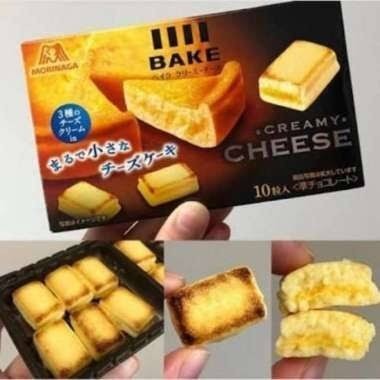 

BERKUALITAS Bake Creamy Cheese Morinaga isi 10