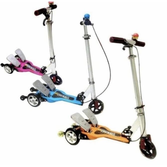 Sekuter anak injak vita skuter otoped genjot scooter injak vita genjod