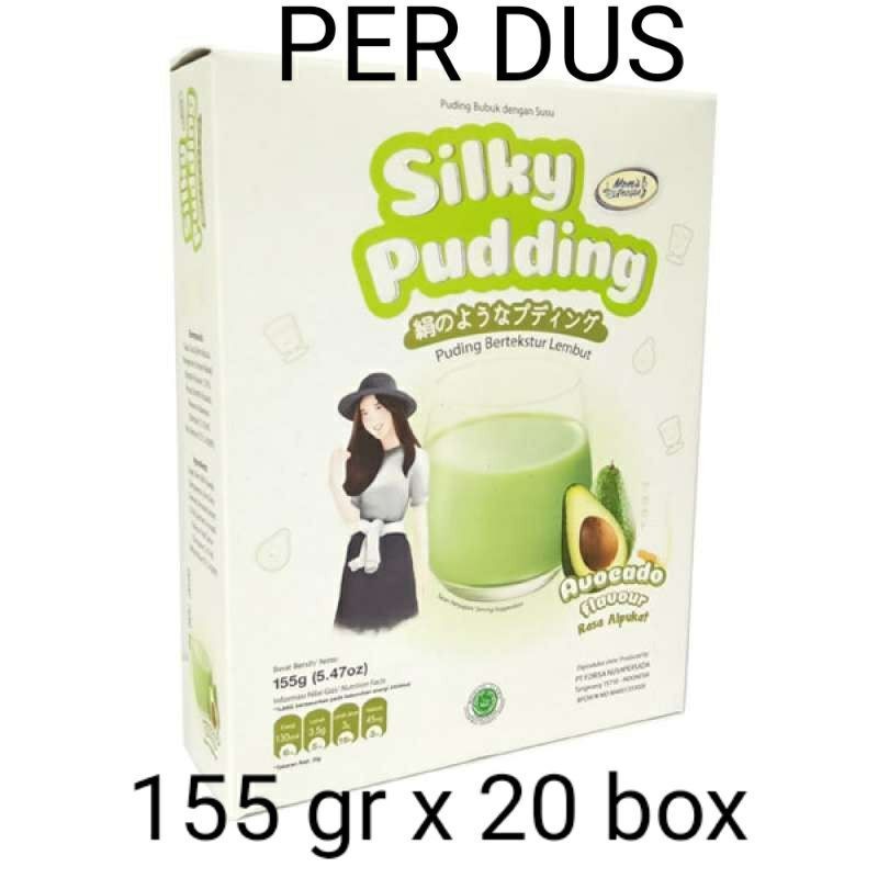 

Silky pudding avocado 155 gr perdus isi 12 box