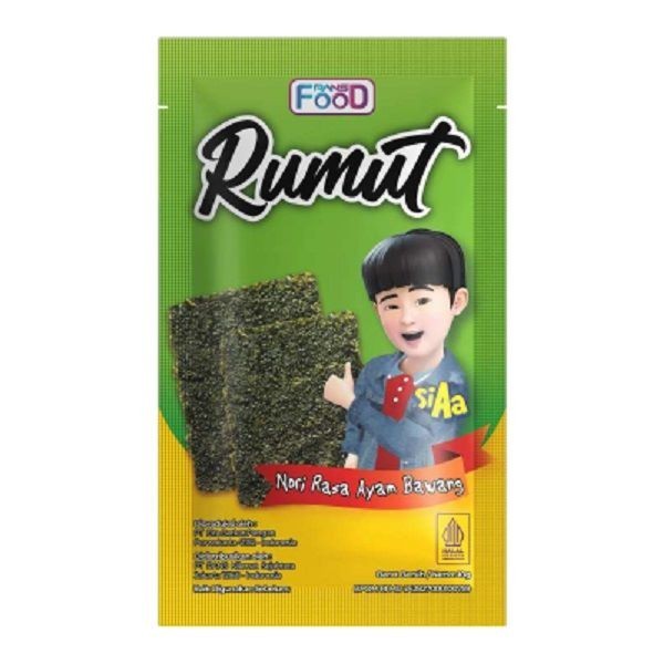 

RUMUT NORI RASA AYAM BAWANG 10 GR