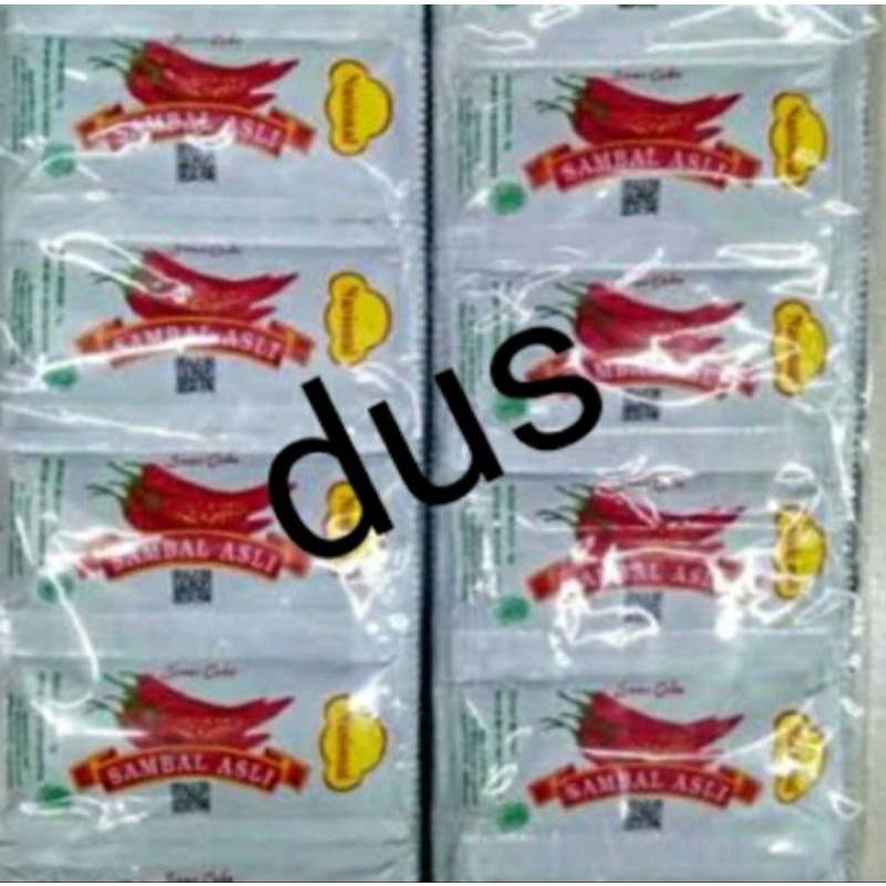 

Sambal Nasional Stick 20 pack x 24 sachet khusus ekpedisi reguler