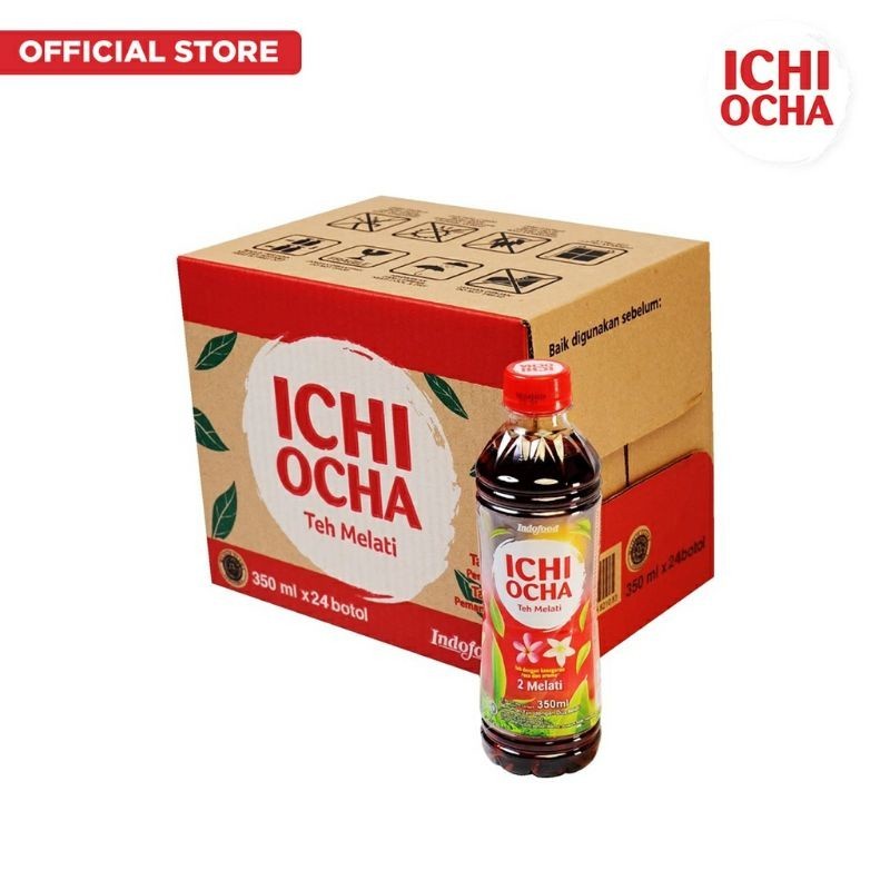 

Ichi Ocha Teh Melati 350 ml x 24 Botol Per Dus