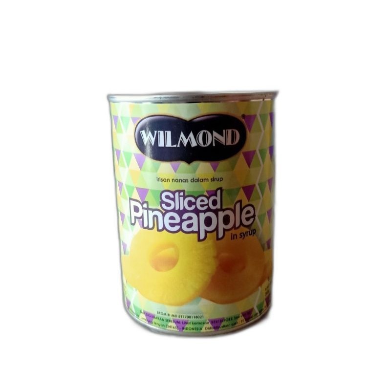 

Wilmond Sliced Pineapple Nanas kaleng 565gr