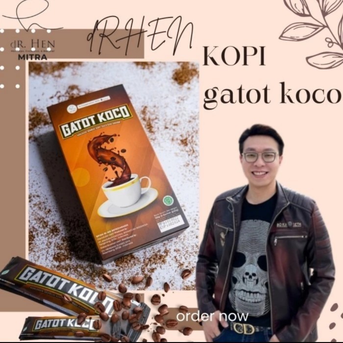 

Kopi Gatot Koco Original Dr Richard Lee - Kopi Gatot Koco Dr Hen