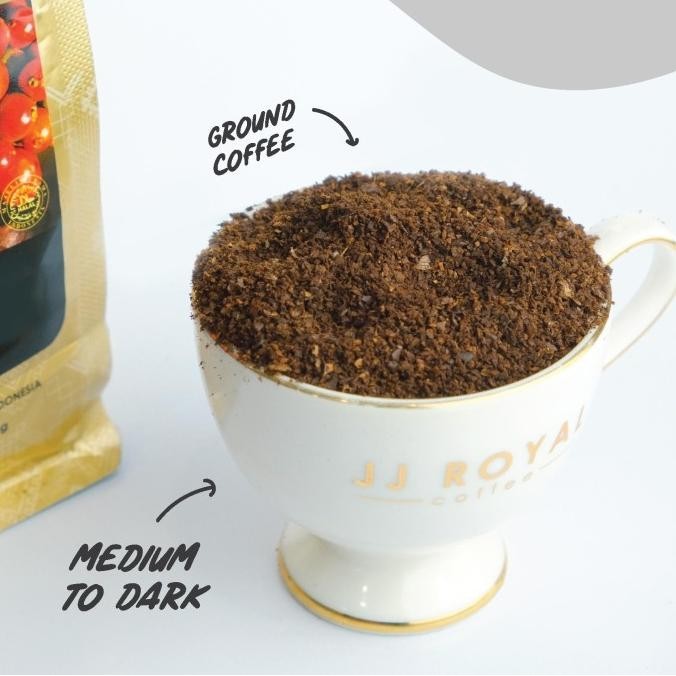 

Coffee/Kopi Jj Royal Papua Arabica Ground Tin 200G