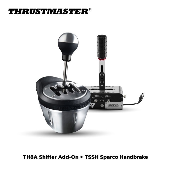 Thrustmaster TH8A Shifter + Handbrake
