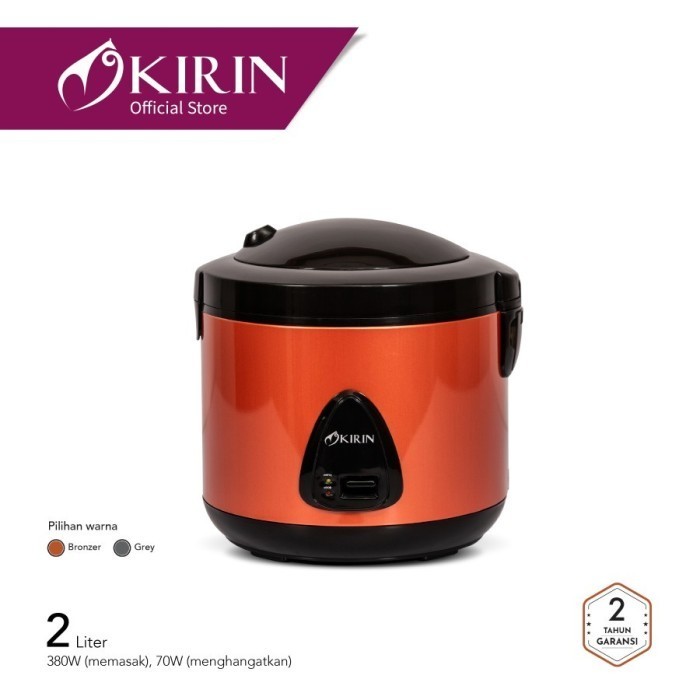 Kirin Rice Cooker 2 Liter - Krc238